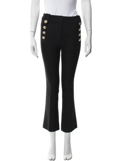 Pre-owned Derek Lam 10 Crosby Flared Pants In Black