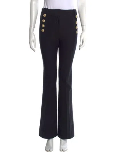 Pre-owned Derek Lam 10 Crosby Flared Pants In Blue
