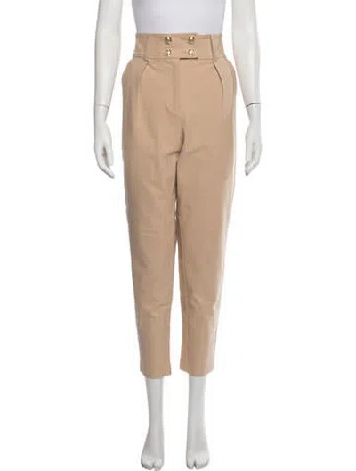 Pre-owned Derek Lam 10 Crosby Straight Leg Pants In Neutrals