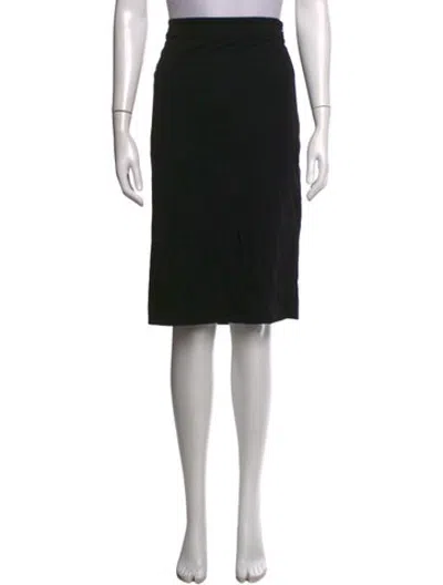 Pre-owned Derek Lam Knee-length Skirt In Black