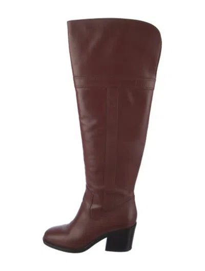 Pre-owned Derek Lam Leather Riding Boots In Brown