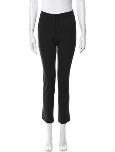 Pre-owned Derek Lam Straight Leg Pants In Black