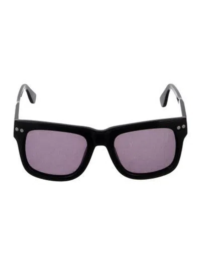 Pre-owned Derek Lam Wayfarer Tinted Sunglasses In Black