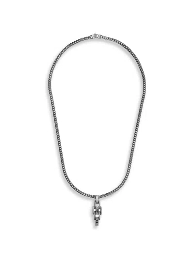 Desmos Miami Sun Cubic Zirconia Necklace In Metallic