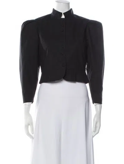 Pre-owned D'estree Blazer In Black
