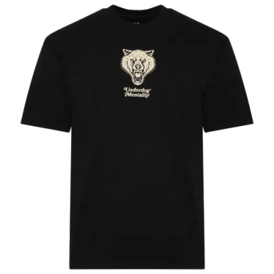 Deuce Mens  Everyone Loves An Underdog T-shirt In Black/black