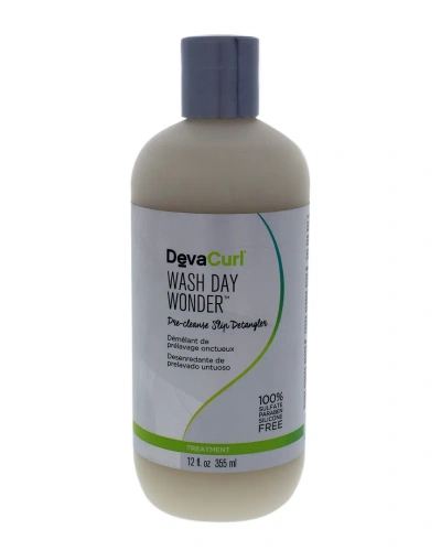 Devacurl 12oz Wash Day Wonder Pre-cleanse Slip Defining Gel In White