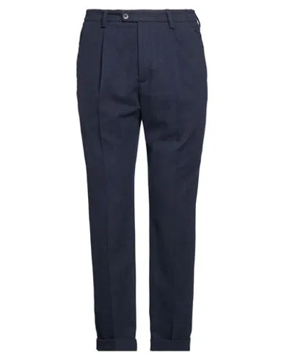 Devore Incipit Man Pants Midnight Blue Size 36 Virgin Wool
