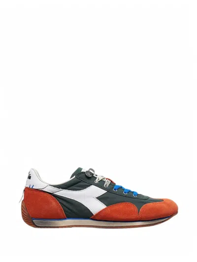 Diadora X Jw Anderson Suede-panelled Sneakers In Multi