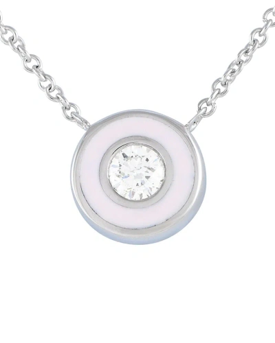 Diamond Select Cuts 14k 0.13 Ct. Tw. Diamond Necklace In Neutral