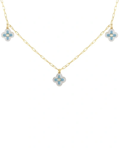Diamond Select Cuts 14k 0.25 Ct. Tw. Diamond Necklace In Gold