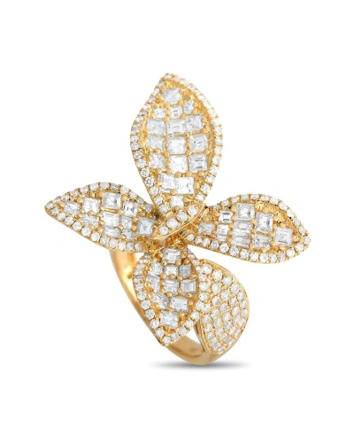 Diamond Select Cuts 18k 3.07 Ct. Tw. Diamond Cocktail Ring In Gold