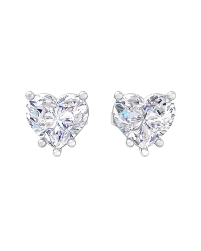 Diana M Lab Grown Diamonds Diana M. Fine Jewelry Lab Grown 14k 0.50 Ct. Tw. Lab Grown Diamond Studs In Metallic