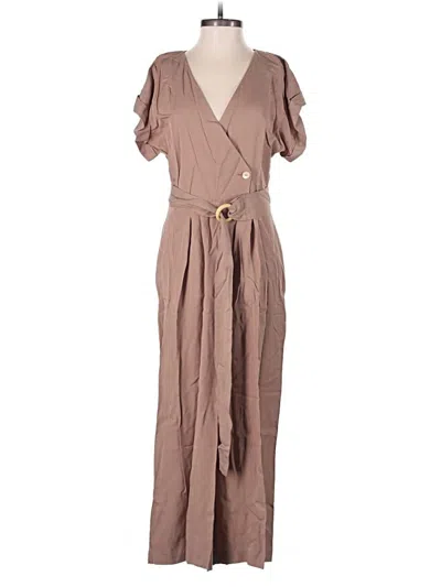 Pre-owned Diarte Jumpsuit In Brown