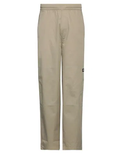 Dickies Man Pants Khaki Size L Cotton In Gray