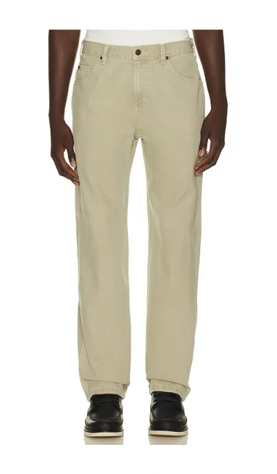 Dickies Relaxed Carpenter Duck Pant In Silver Birch