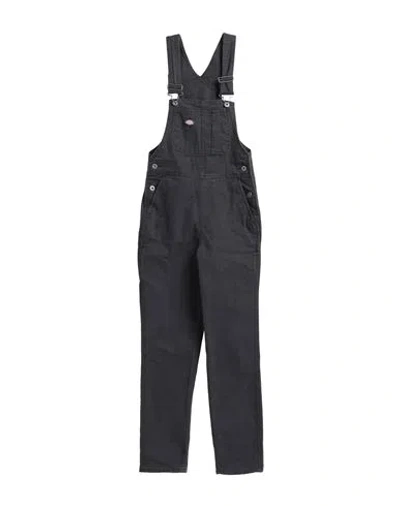 Dickies Woman Overalls Black Size M Cotton