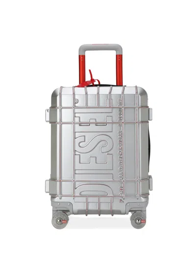Diesel Small Embossed Trolley In Silver