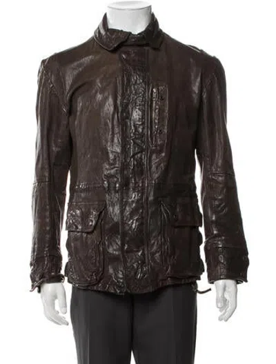 Pre-owned Diesel Vintage 2000's Utility Jacket In Brown