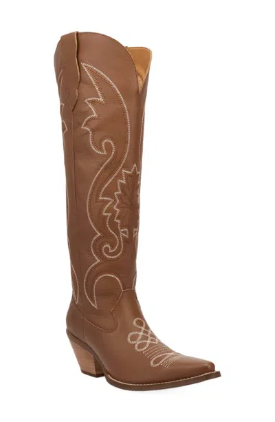 Dingo Peyote Leather Western Boot In Multi