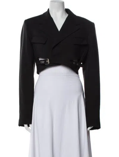 Pre-owned Dion Lee Blazer In Black
