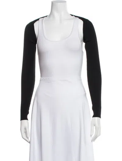 Pre-owned Dion Lee Open Front Sweater In Black