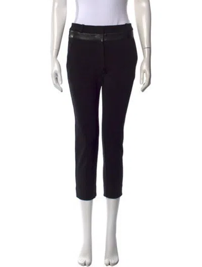 Pre-owned Dion Lee Straight Leg Pants In Black
