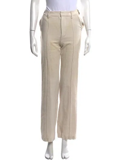Pre-owned Dion Lee Straight Leg Pants In Neutrals