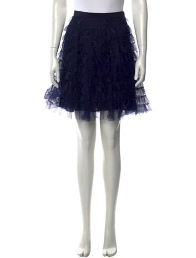 Pre-owned Dior 2021 Mini Skirt In Blue