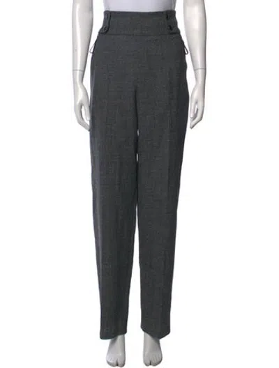 Pre-owned Dior 2021 Straight Leg Pants In Grey