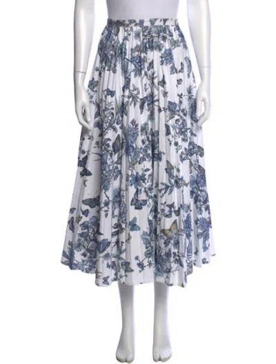 Pre-owned Dior 2024 Midi Length Skirt In Blue