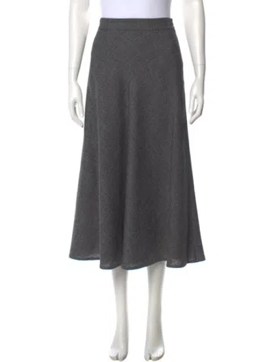 Pre-owned Dior 2025 Midi Length Skirt In Grey