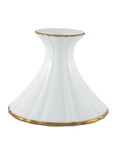 Pre-owned Dior Art De La Table Candlestick In Metallic/white