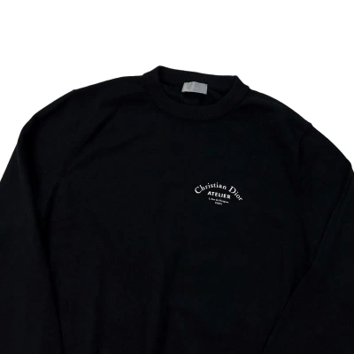 Pre-owned Dior Christian  Atelier Black Sweater