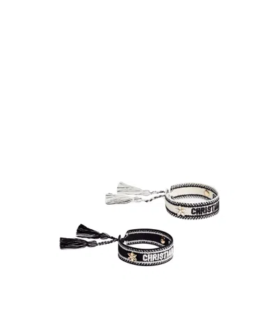 Dior Christian  Bracelet Set In Brown