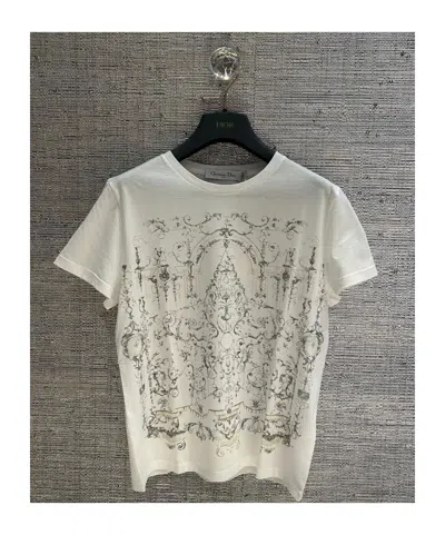 Dior Crew Neck T-shirt In Gray