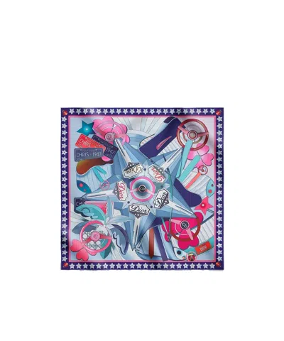 Dior Drive-in 90 Square Scarf In Multi