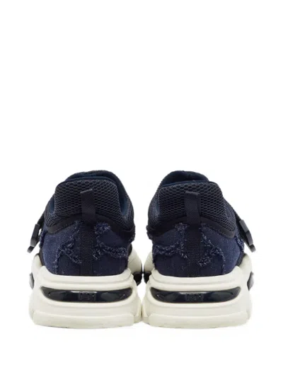 Pre-owned Dior D-wander Low-top Sneakers In Blue