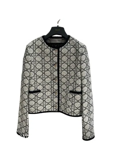 Dior Long-sleeved Casual Jacket In Gray