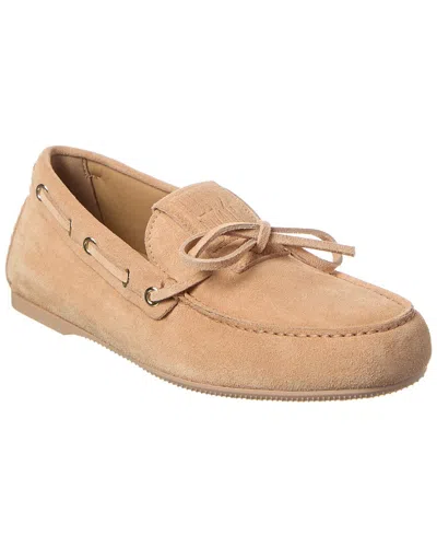 Dior Miss  Street Suede Loafer In Brown