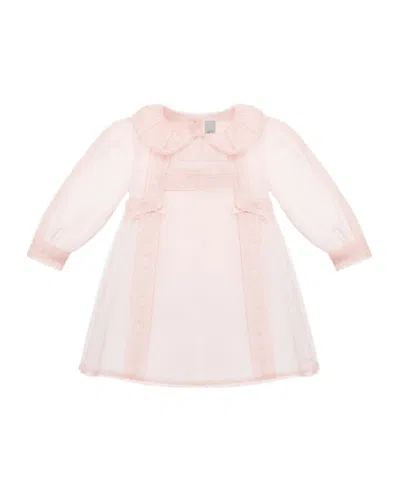 Dior Kids' Nanouchka Flared Dress In Neutral