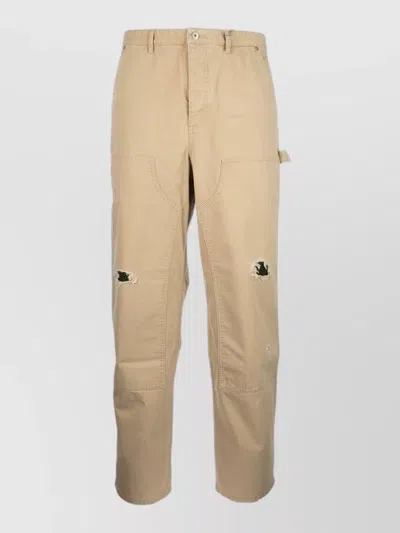 Dior Shorts Belt Loops Cargo Pockets Regular Fit In Neutral