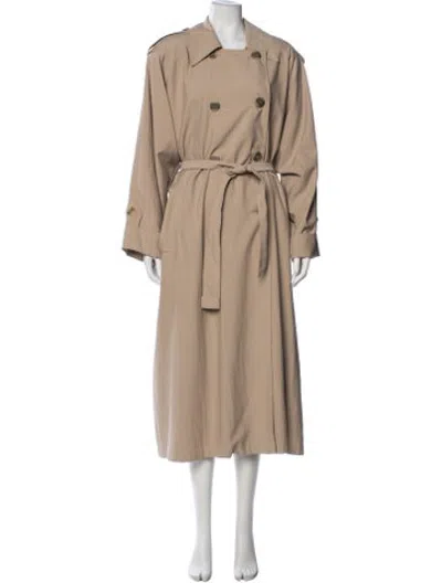 Pre-owned Dior Trench Coat In Neutrals