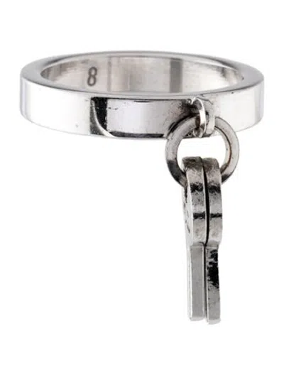 Pre-owned Dior Vintage Key Charm Ring In Multicolor