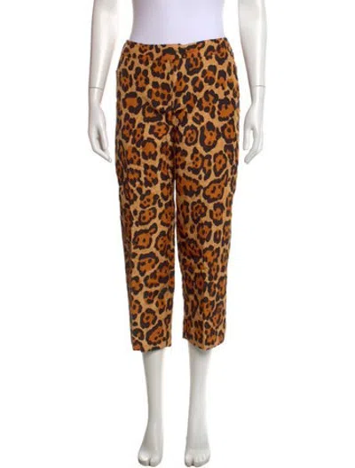 Pre-owned Dior Vintage Straight Leg Pants In Neutrals