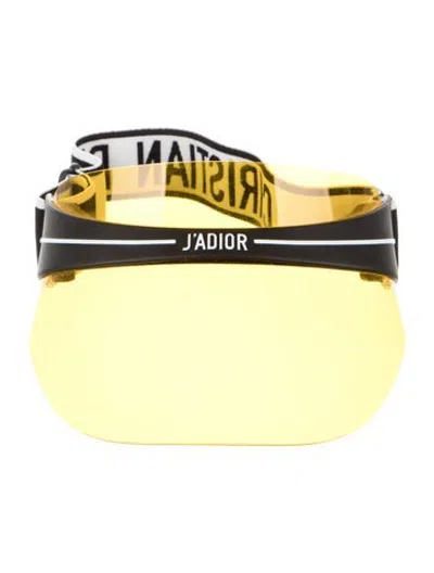Pre-owned Dior Visor Hat In Yellow