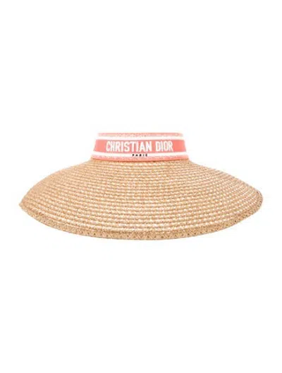 Pre-owned Dior Women's Sun Hat  W/tags In Neutrals