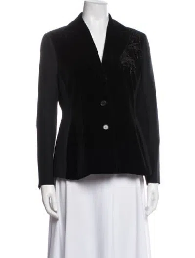 Pre-owned Dior Wool Blazer In Black