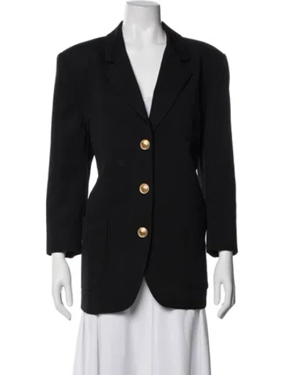 Pre-owned Dior Wool Blazer In Blue