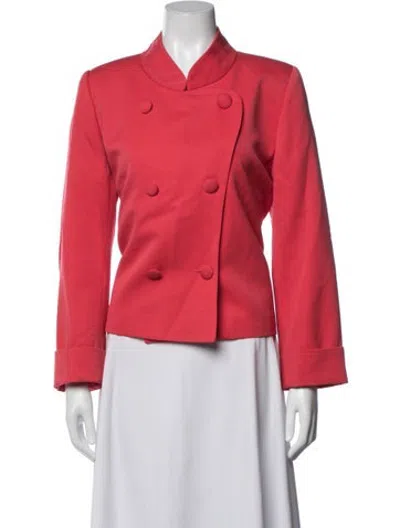 Pre-owned Dior Wool Blazer In Pink